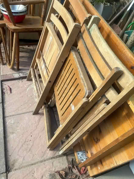Photo of free Folding chairs (Rubery B45) #2