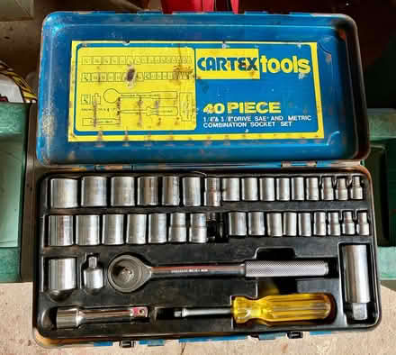Photo of free 40pc socket set (Cookley DY10) #1
