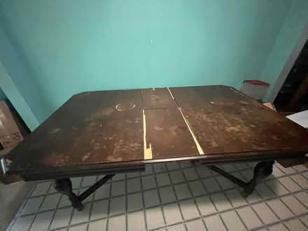 Photo of free Antique Dining Room Table (Elgin, Country Knolls) #1