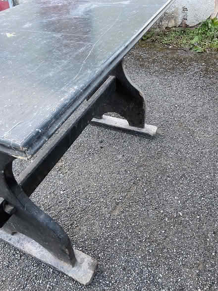 Photo of free Wooden painted table (Draycott Staffordshire) #3