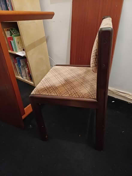 Photo of free Large dining room table with 4 chairs (Bilton CV22) #2