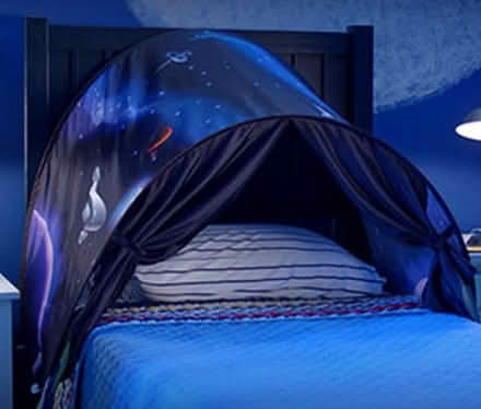 Photo of free Space-themed bed/bunkbed canopy (94087) #3