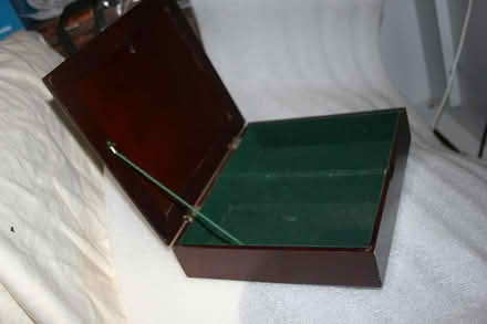 Photo of free Decorative wooden box w/ windows (Big Timber & Randall Rd, Elgin) #2