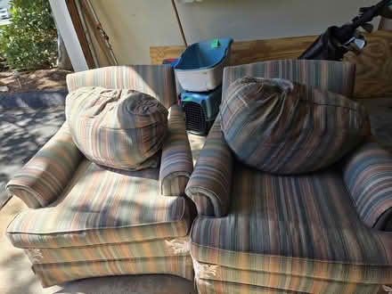 Photo of free Two upholstered chairs (Canton, CT) #1