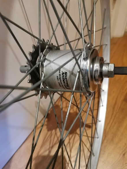 Photo of free Bike wheel - Sturmey Archer (3sp?) (Camberwell, SE5) #1