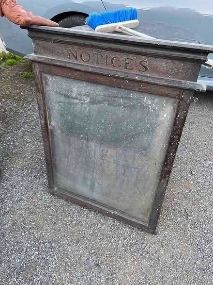 Photo of free Wooden notice board (Draycott Staffordshire) #1