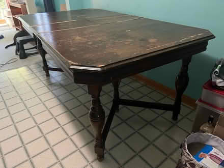 Photo of free Antique Dining Room Table (Elgin, Country Knolls) #3