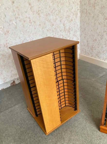 Photo of free Set of teak music storage furniture (Belmont SL6) #4