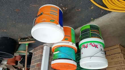 Photo of free Plastic storage pots (Bromham MK43) #1