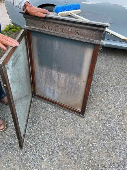 Photo of free Wooden notice board (Draycott Staffordshire) #2