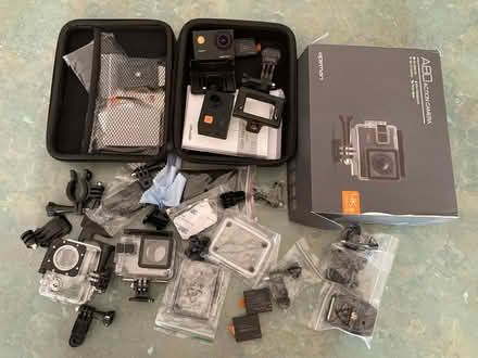 Photo of free Apeman A80 action cameras + casings (Mount Waverley) #1