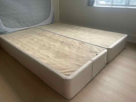 Photo of free 2 box springs + 1 single mattress (Lawrence west and Allen Road) #3