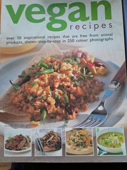 Photo of free A4 vegan paperback cookery book (Cambridge CB4) #3