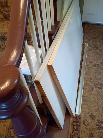 Photo of free Wooden Sliding Closet Doors (Shirley) #2
