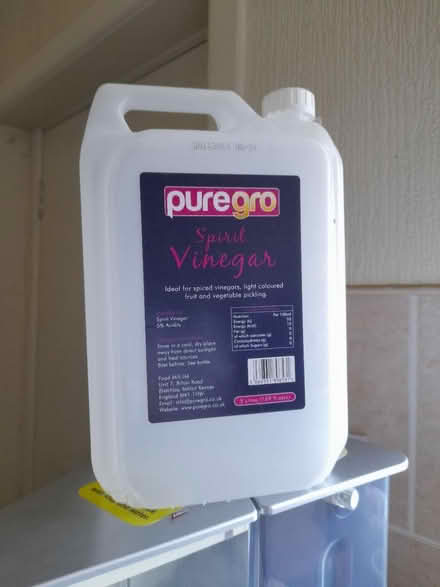 Photo of free 5 litre spirit vinegar container (Nelson BB9) #1