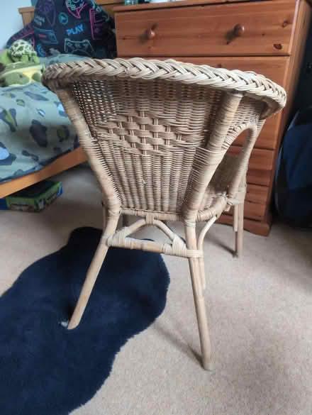 Photo of free Wicker chair (Ockley) #3