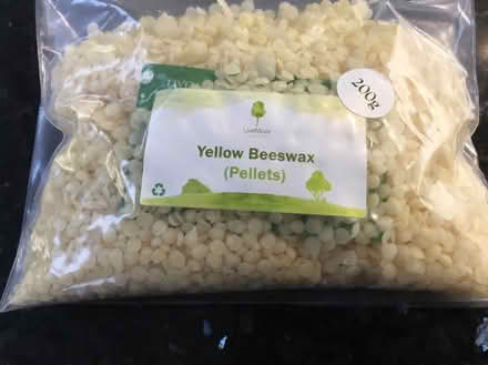 Photo of free Yellow Beeswax Pellets (Barnham) #1