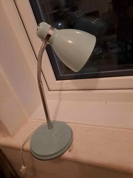 Photo of free Baby blue colour desk lamp (Cambridge CB4) #1