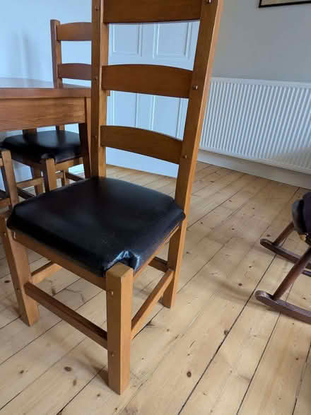 Photo of free Dining table with 4 chairs (Willowbrae EH8) #2