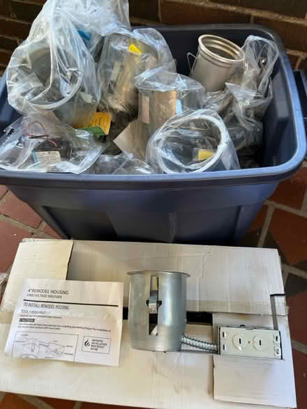 Photo of free 4” pot light holders (Yonge Eglinton) #1