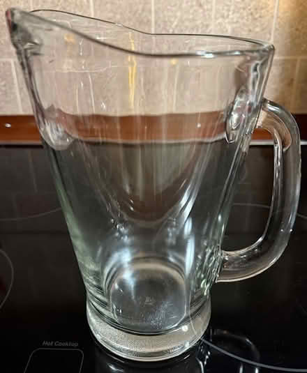Photo of free Heavy Glass Pitcher (Cupertino - DeAnza and 280) #1