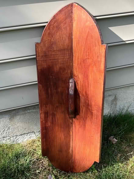 Photo of free Wooden Battle Shield (Pinecliff Lake) #2