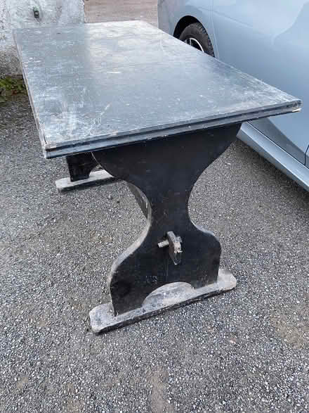 Photo of free Wooden painted table (Draycott Staffordshire) #2