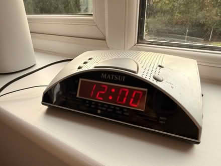 Photo of free Digital alarm clock with analog radio. (St Pauls Ward GU15) #1