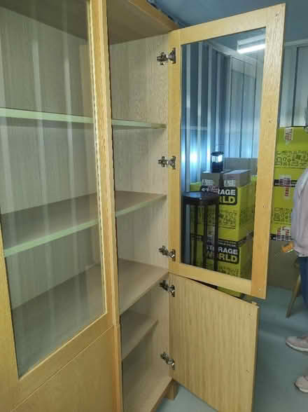 Photo of free Display cabinet (Woodhouse Park M90) #2