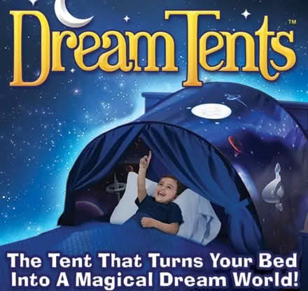 Photo of free Space-themed bed/bunkbed canopy (94087) #2