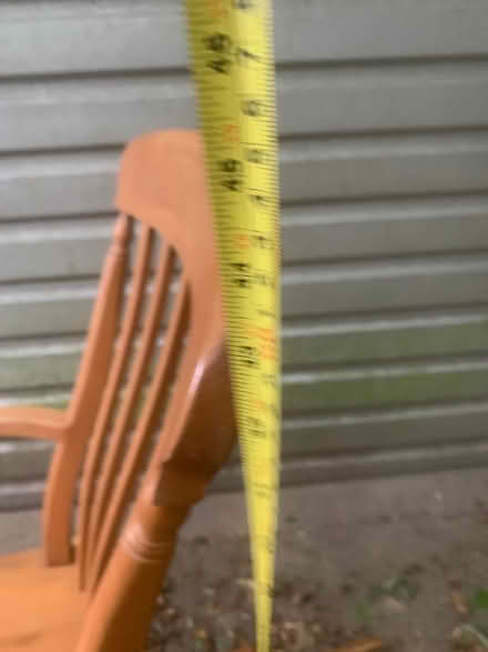 Photo of free Solid wooden rocking chair (Harrietsham ME17) #4