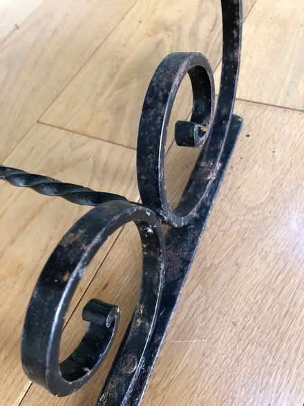 Photo of free Wrought Iron 1960s table (Moorgreen NG16) #2