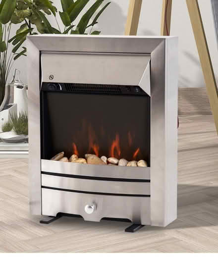 Photo of Freestanding Electric Fireplace (Parson Cross S5) #1
