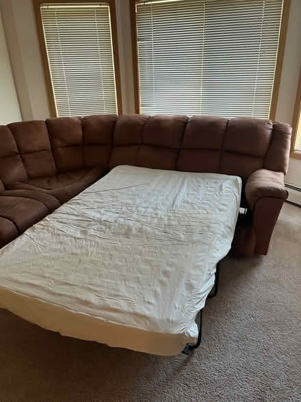 Photo of free Couch with recliners, hideabed (South of Excelsior Blvd /169) #4