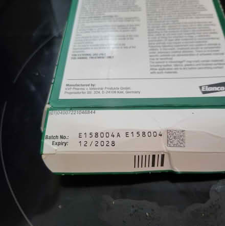 Photo of free 2 x Advantage flea spot on >4kg (Oaklands nr Welwyn AL6) #3