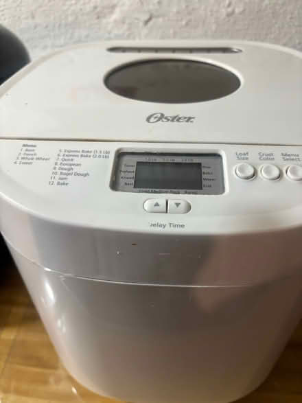 Photo of free Bread machine (Oakland. Crocker Highlands) #1