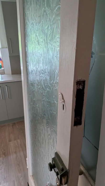 Photo of free Wood/Glass Front Door (Glasgow Southside G43) #3