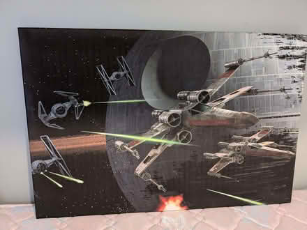 Photo of free Star Wars wall art canvas (Gorse Covert WA3) #1