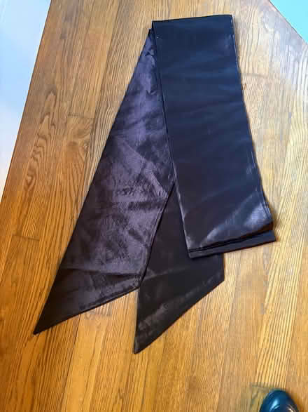 Photo of free chocolate brown flower girl sashes (Amherst) #1
