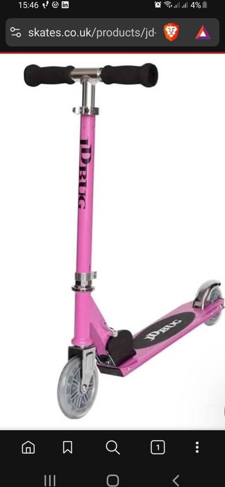 Photo of 2 wheel Scooter for a girl (W4) #1