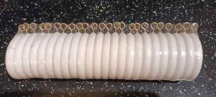 Photo of free 24 White Curtain Pole Rings (Worle, BS22) #1