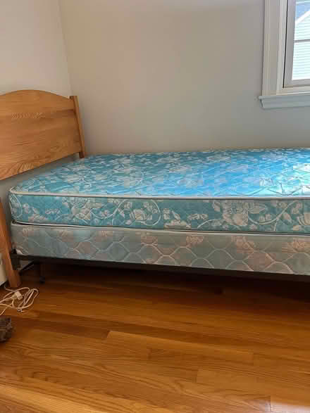 Photo of free Twin mattress and/or boxspring (Winchester, west side) #1