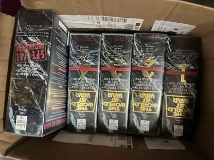 Photo of free World At War Videos (VHS) (Foxholes DY10) #1