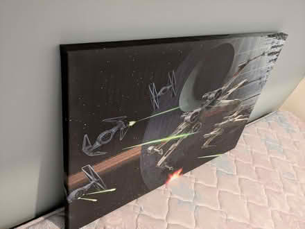 Photo of free Star Wars wall art canvas (Gorse Covert WA3) #2