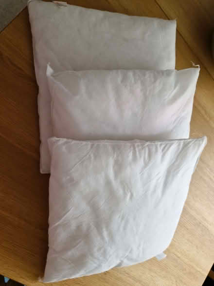 Photo of free Three cushion pads (Skipton BD23) #1