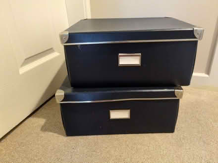 Photo of free Storage boxes (Holt Park LS16) #1