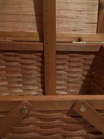 Photo of free Petite Picnic Basket (West Seattle) #4