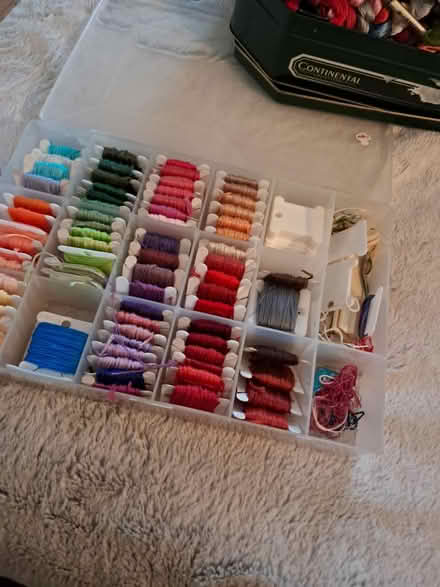 Photo of free Thread for cross stitch embroidery (DE24) #2