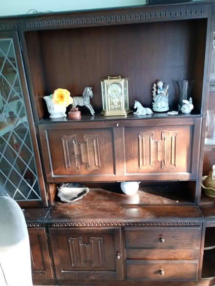 Photo of free Dark wood display/ storage unti (Blewbury) #1