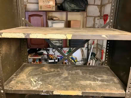 Photo of free Large industrial shelf (Sn68bn) #2